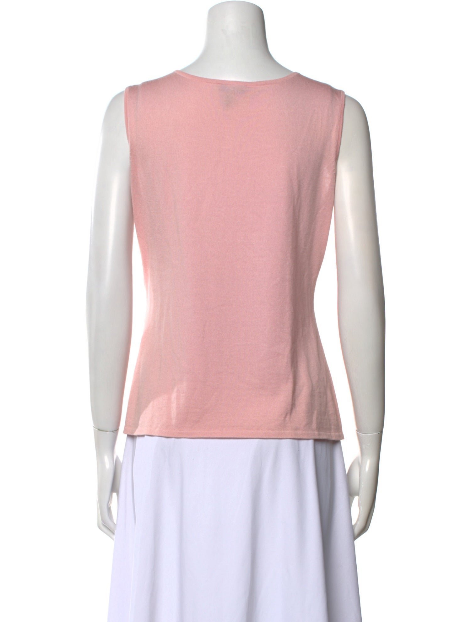 Escada Silk Scoop Neck Sweater